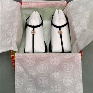 Tory burch black sandals